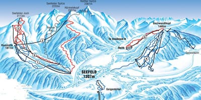 نقشه lech, اتریش